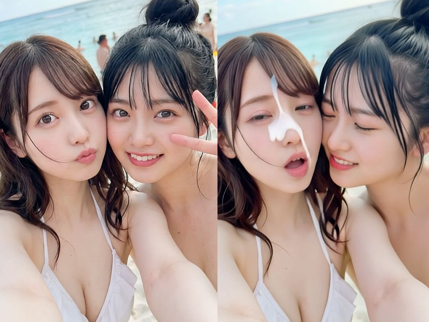 【動画】総勢100人ぶっかけ！大量顔射祭り - サンプル画像 4