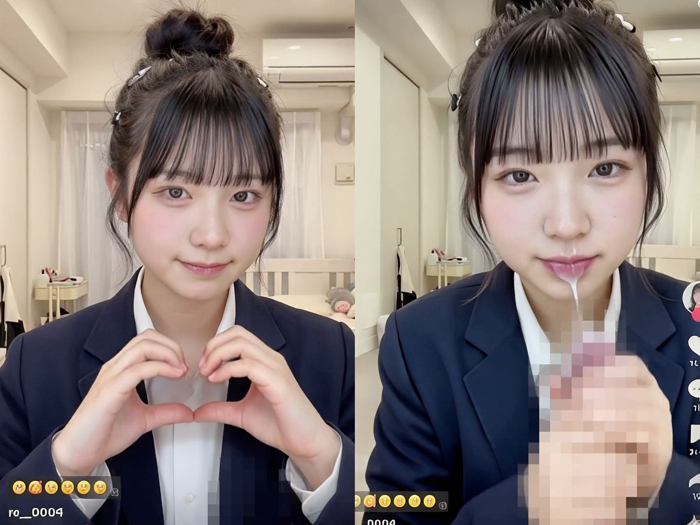 【動画】総勢100人ぶっかけ！大量顔射祭り - サンプル画像 6