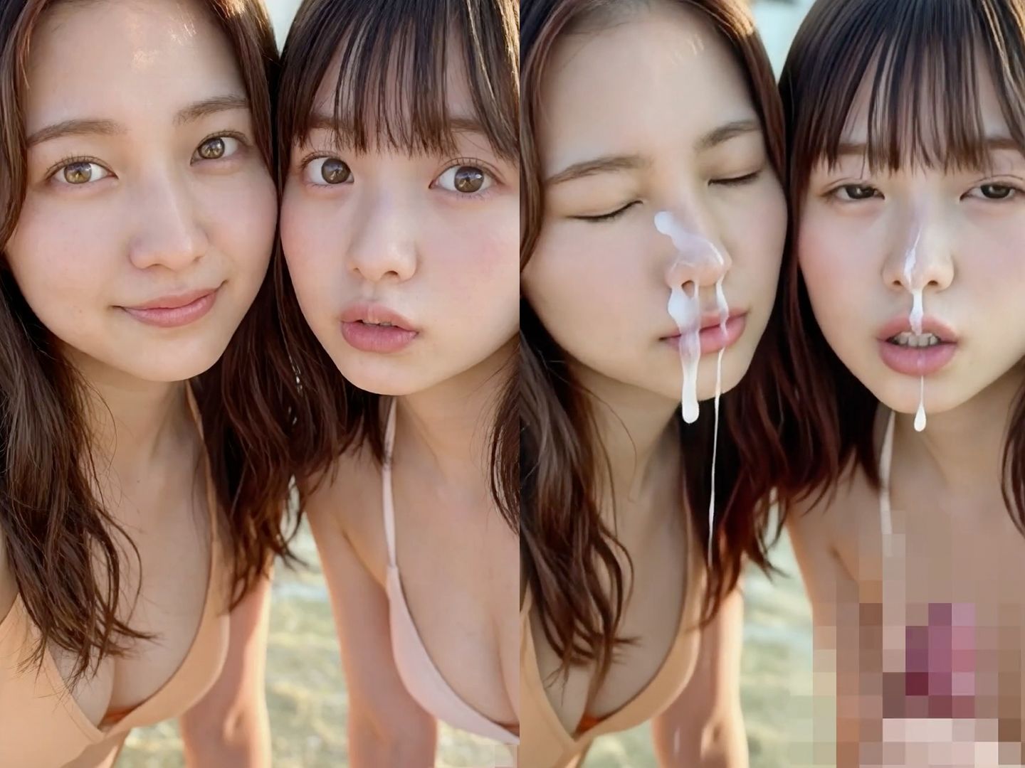 【動画】総勢100人ぶっかけ！大量顔射祭り - サンプル画像 9