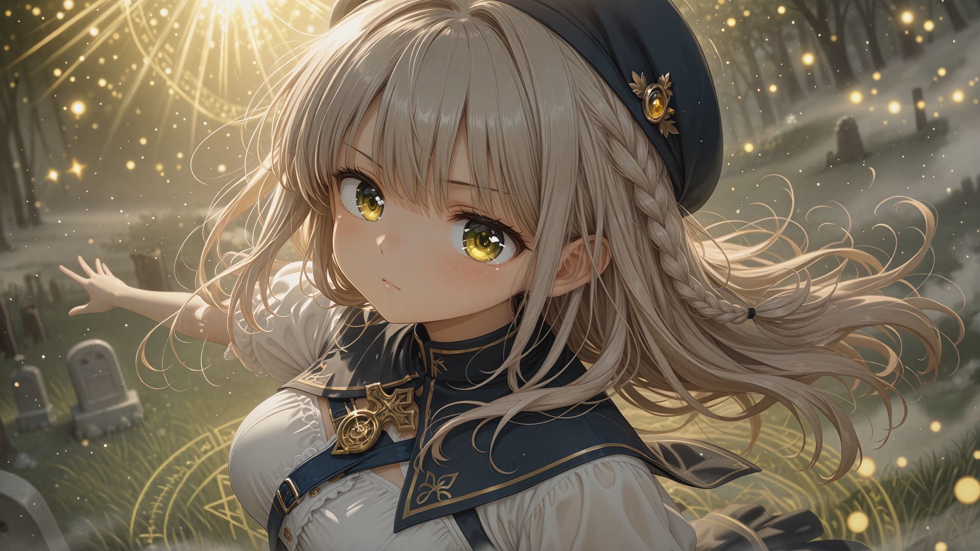 異世界敗北神官さんと触手スライムくん - サンプル画像 1