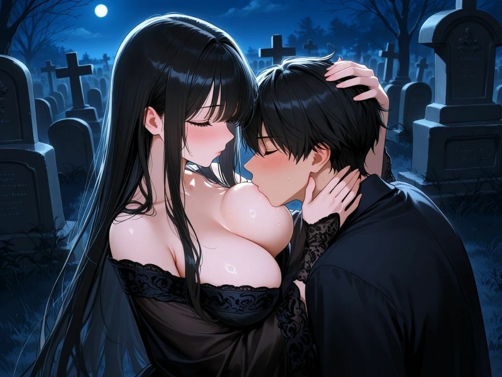 喪服の美女で、ひとぬきっ - サンプル画像 2