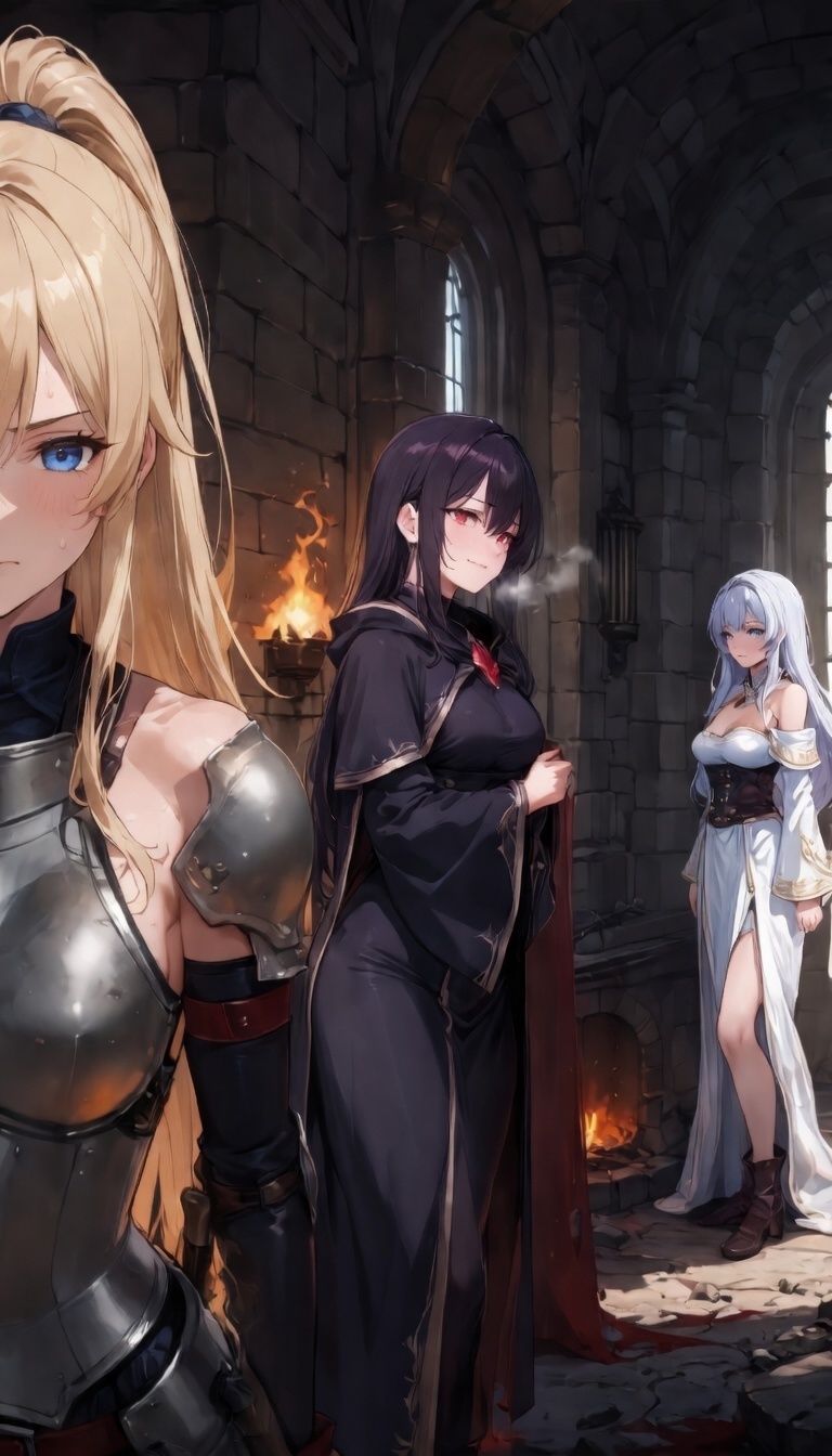 異世界種付け無双 〜精液依存で発情崩壊する最強パーティー〜聖騎士レナ編 - サンプル画像 1