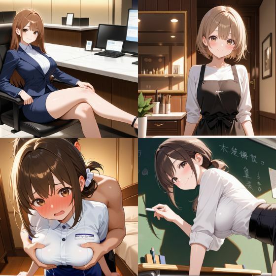 【4K60FPS】25職業の美女たちの裏ハメ撮り流出 ― 若妻・熟女・女上司・全169シーン - サンプル画像 5