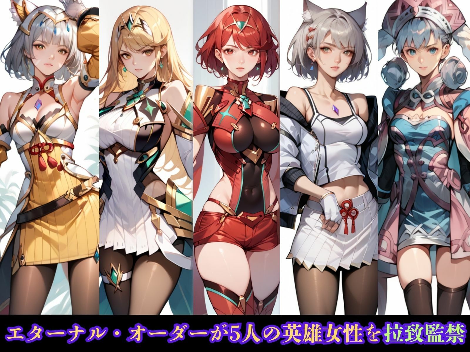 わからせ調教トラップに堕ちた戦うヒロイン  ゼ〇ブレイド編 - サンプル画像 1