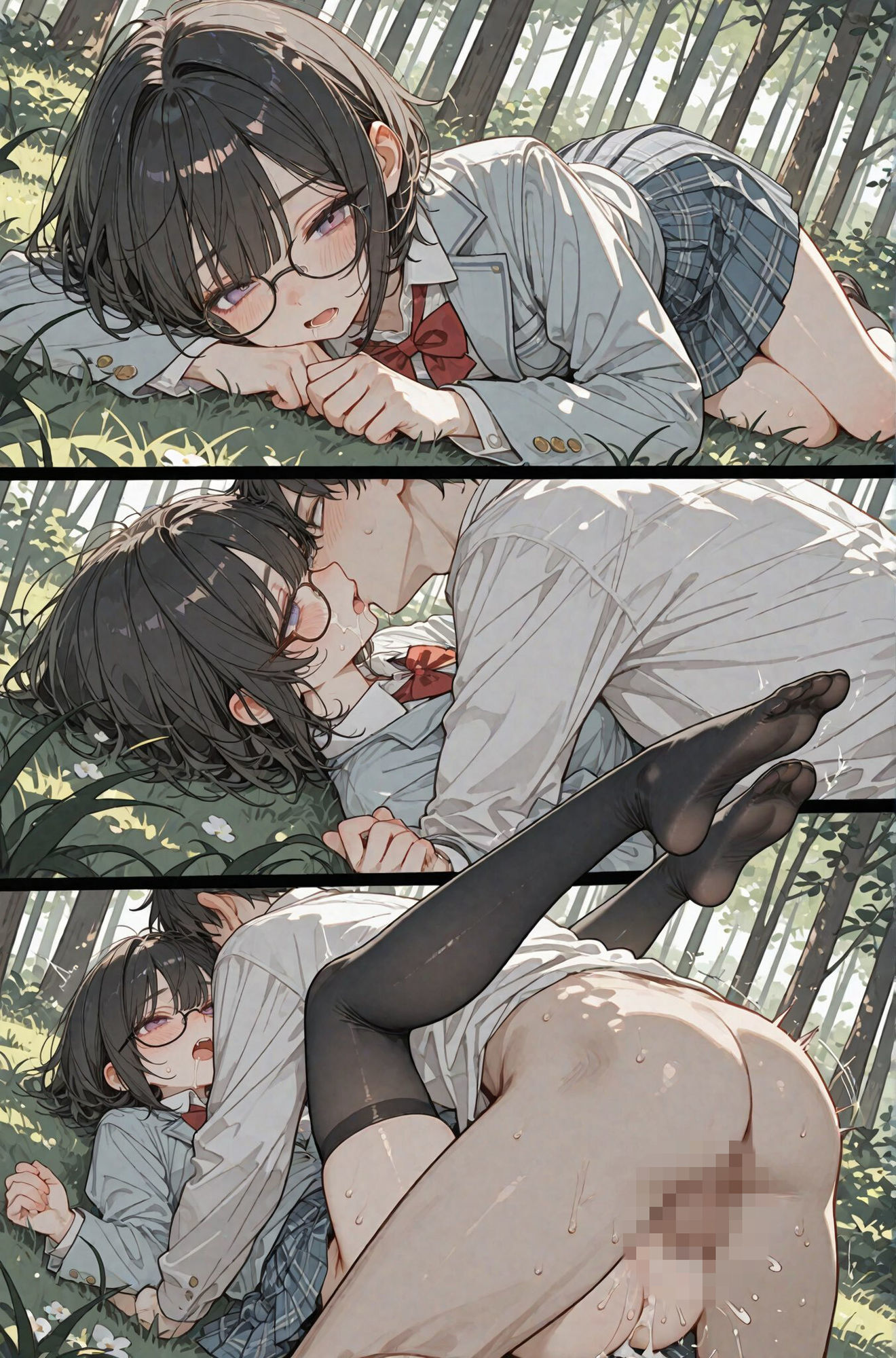 我慢の限界！初めてできた可愛すぎる萌え系彼女に、溜まり過ぎた性欲を全部ぶちまけてヤリまくった！！〜学園どこでも射精し放題！〜 - サンプル画像 6