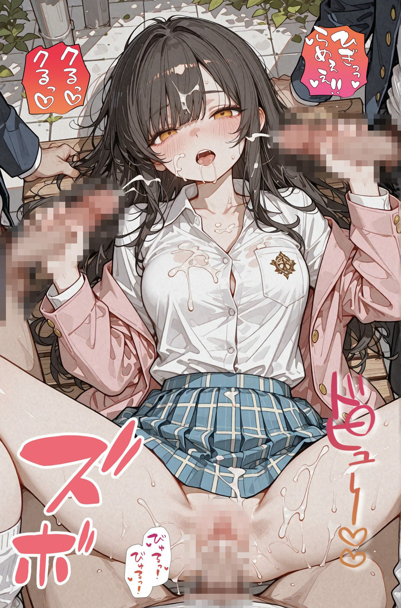 我慢の限界！初めてできた可愛すぎる萌え系彼女に、溜まり過ぎた性欲を全部ぶちまけてヤリまくった！！〜学園どこでも射精し放題！〜 - サンプル画像 8