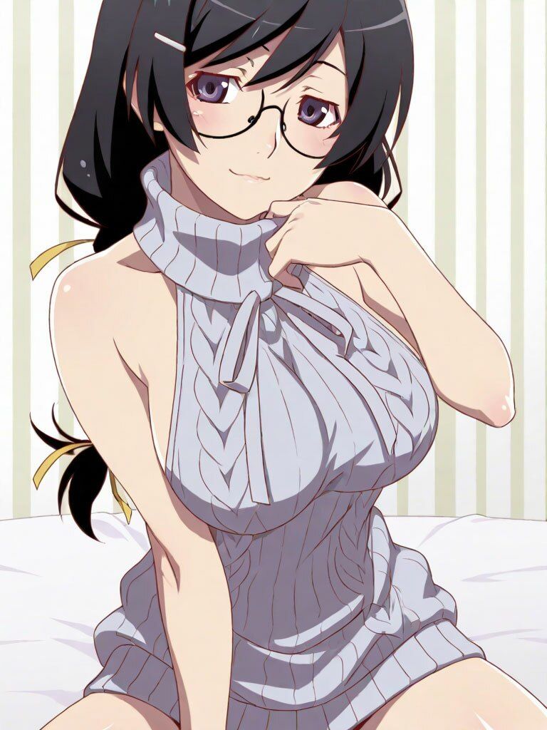 羽〇翼 童貞を〇すセーター 294枚 - サンプル画像 1