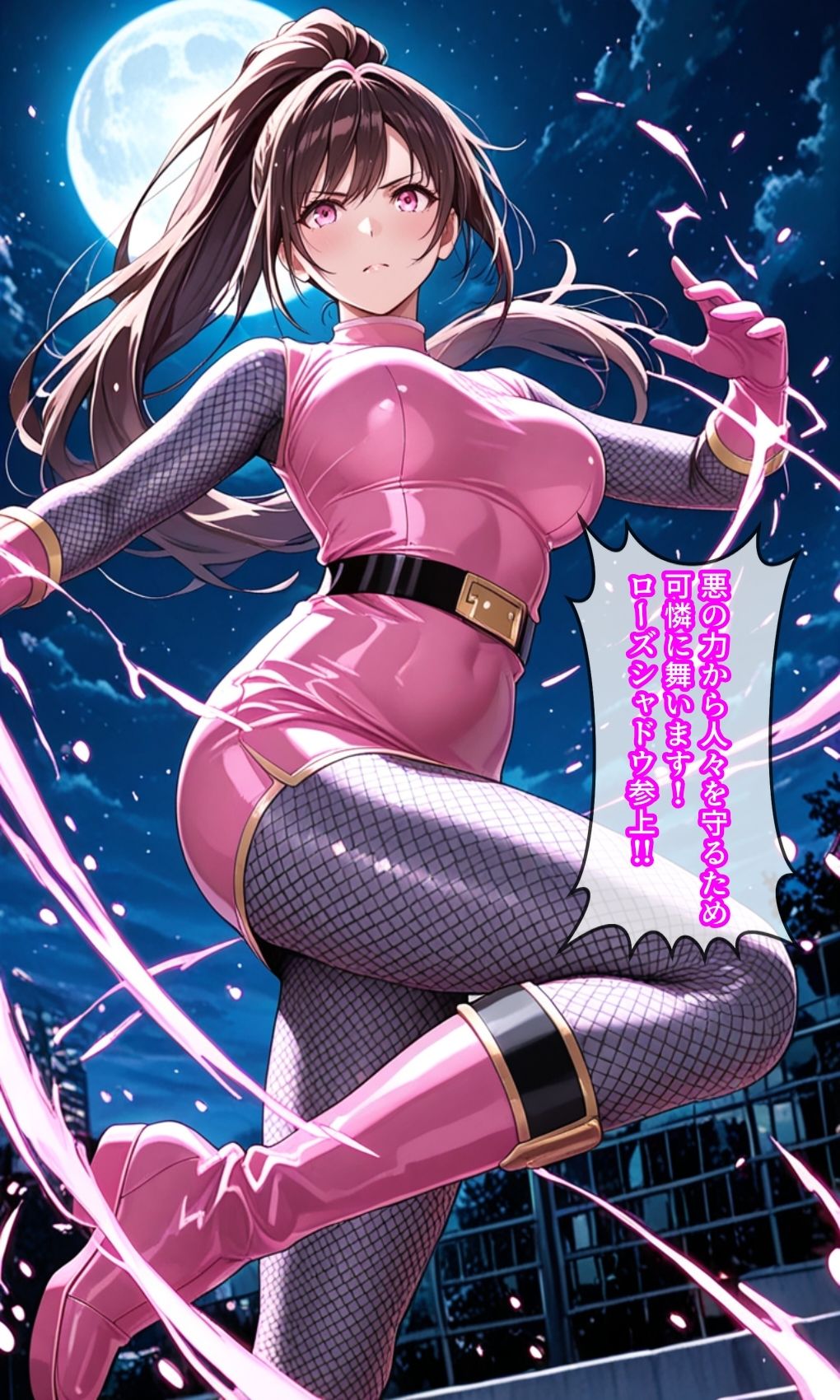 元戦隊ピンクへの歪んだ愛  〜快楽暗示に堕ちるローズシャドウ〜 - サンプル画像 5