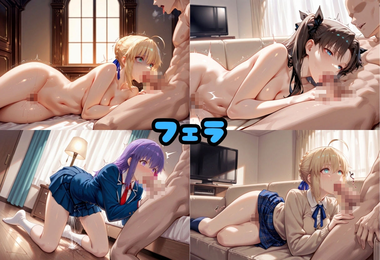 穴モテ風紀委員―制服に秘めた禁断の務め  Fate stay night編 - サンプル画像 4