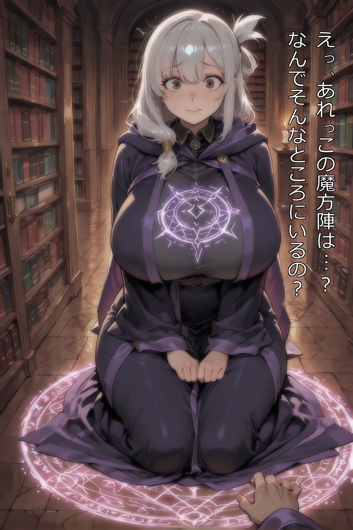 魔法図書館であんなことも！こんなことも！！ - サンプル画像 1