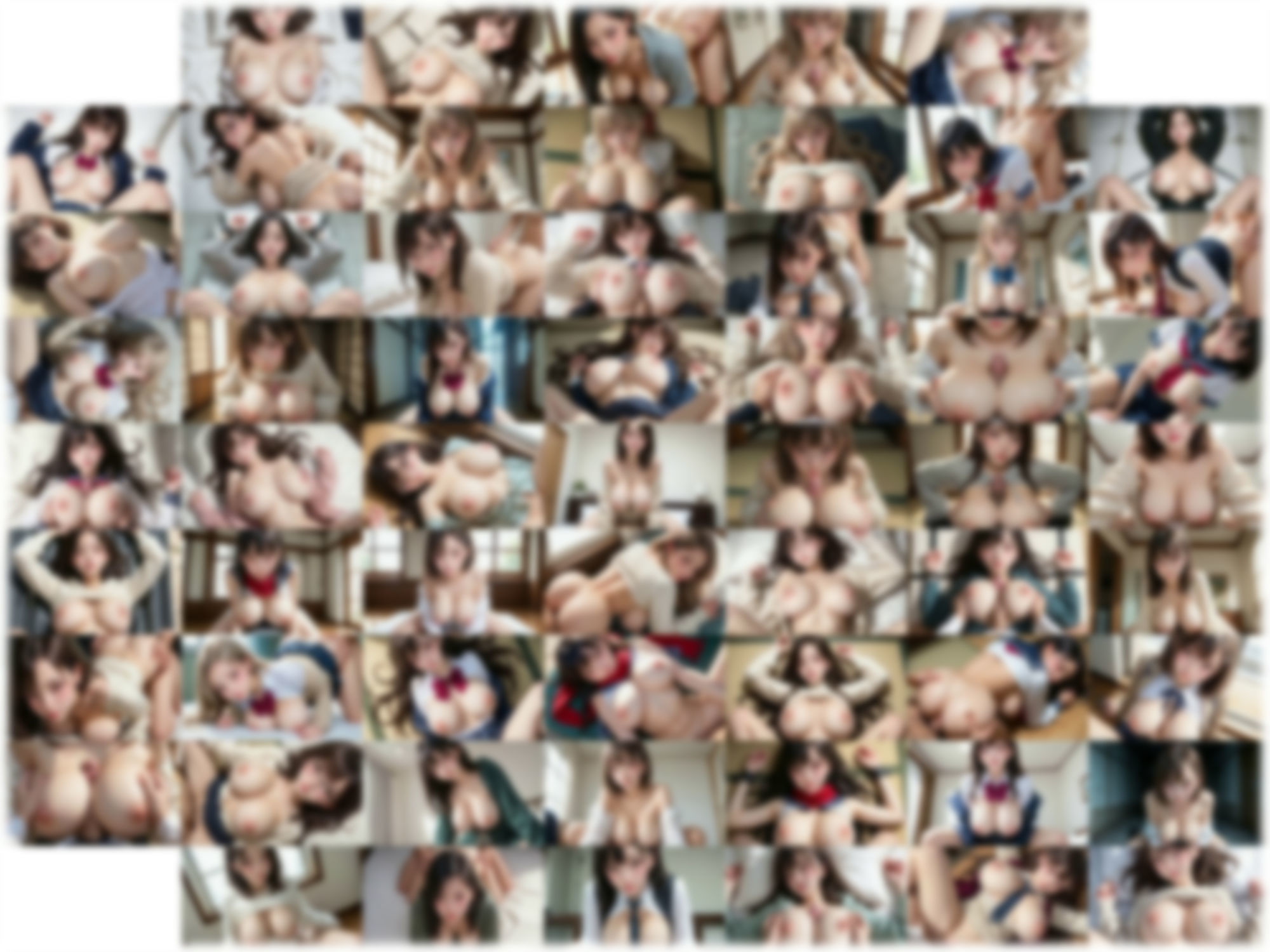 巨乳美少女とSEX - サンプル画像 8