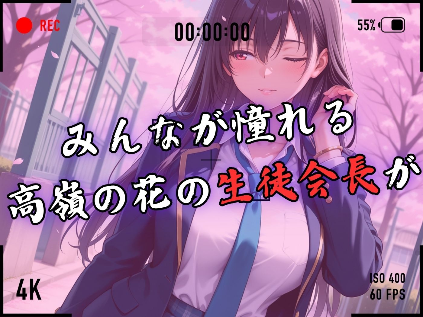 【4Kイラスト】1万3000人の生徒を抱いた校長による榊原春香への性指導（入学式編） - サンプル画像 3