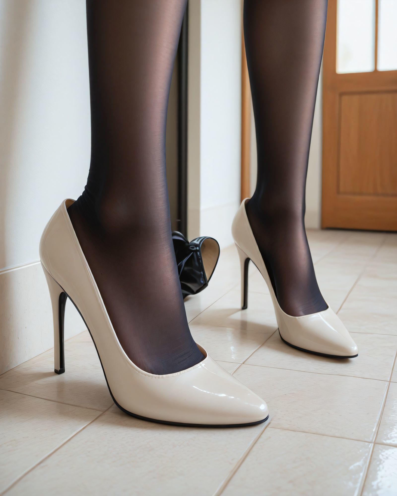 黒ストッキングの帰り道4 - サンプル画像 3