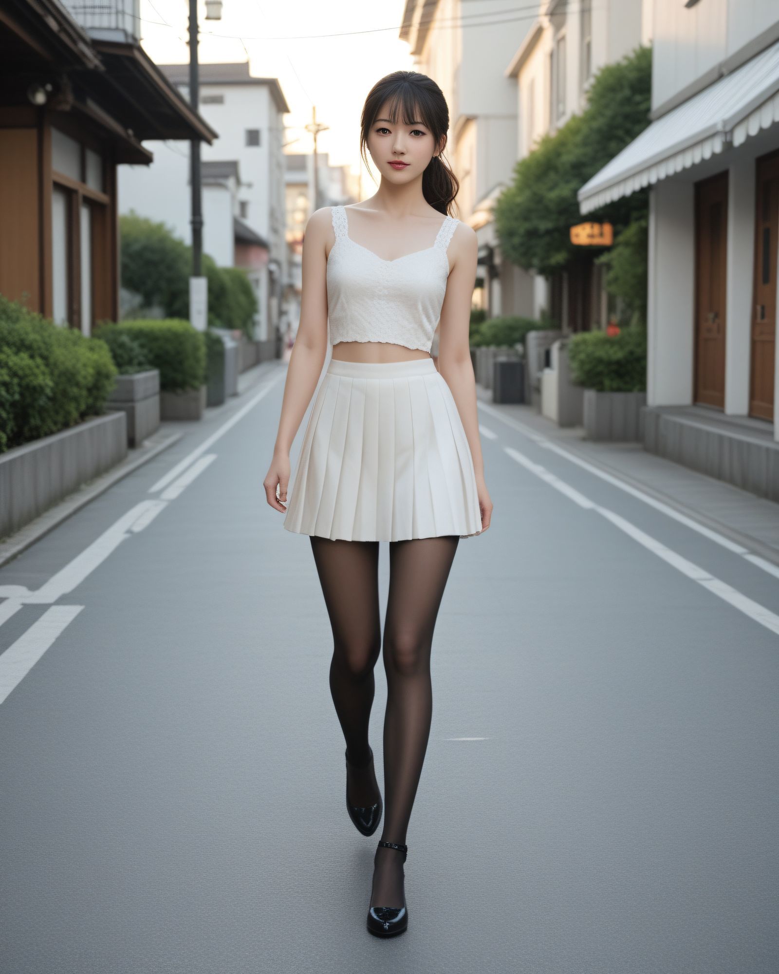 黒ストッキングの帰り道4 - サンプル画像 10