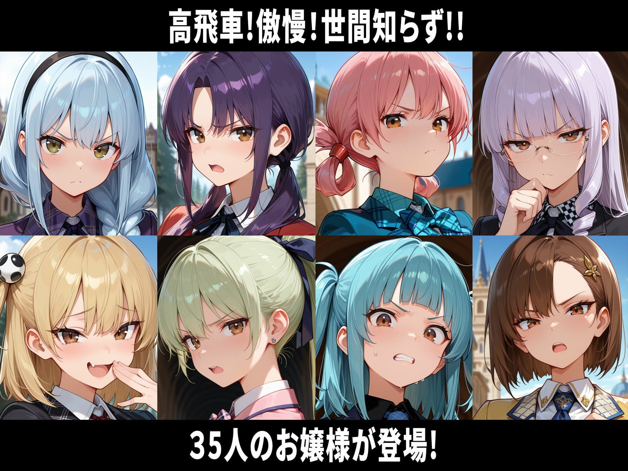 爆乳お嬢様はその男と会話してはいけない 即堕ち2コマ - サンプル画像 3