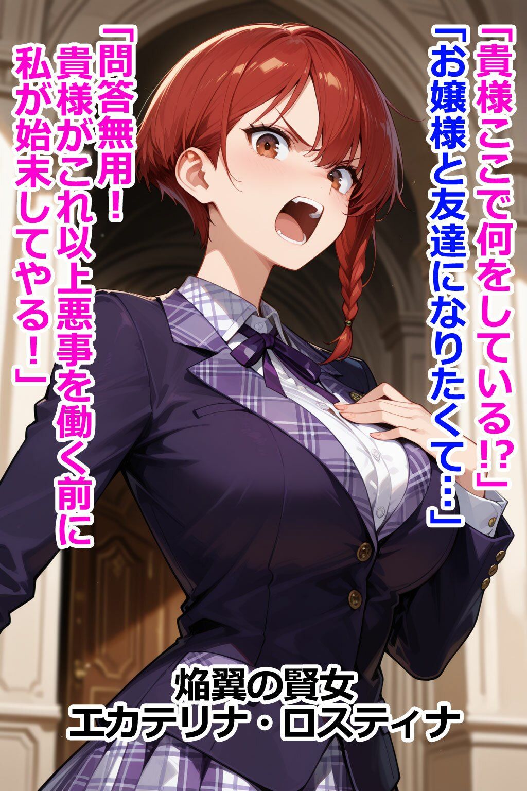 爆乳お嬢様はその男と会話してはいけない 即堕ち2コマ - サンプル画像 5