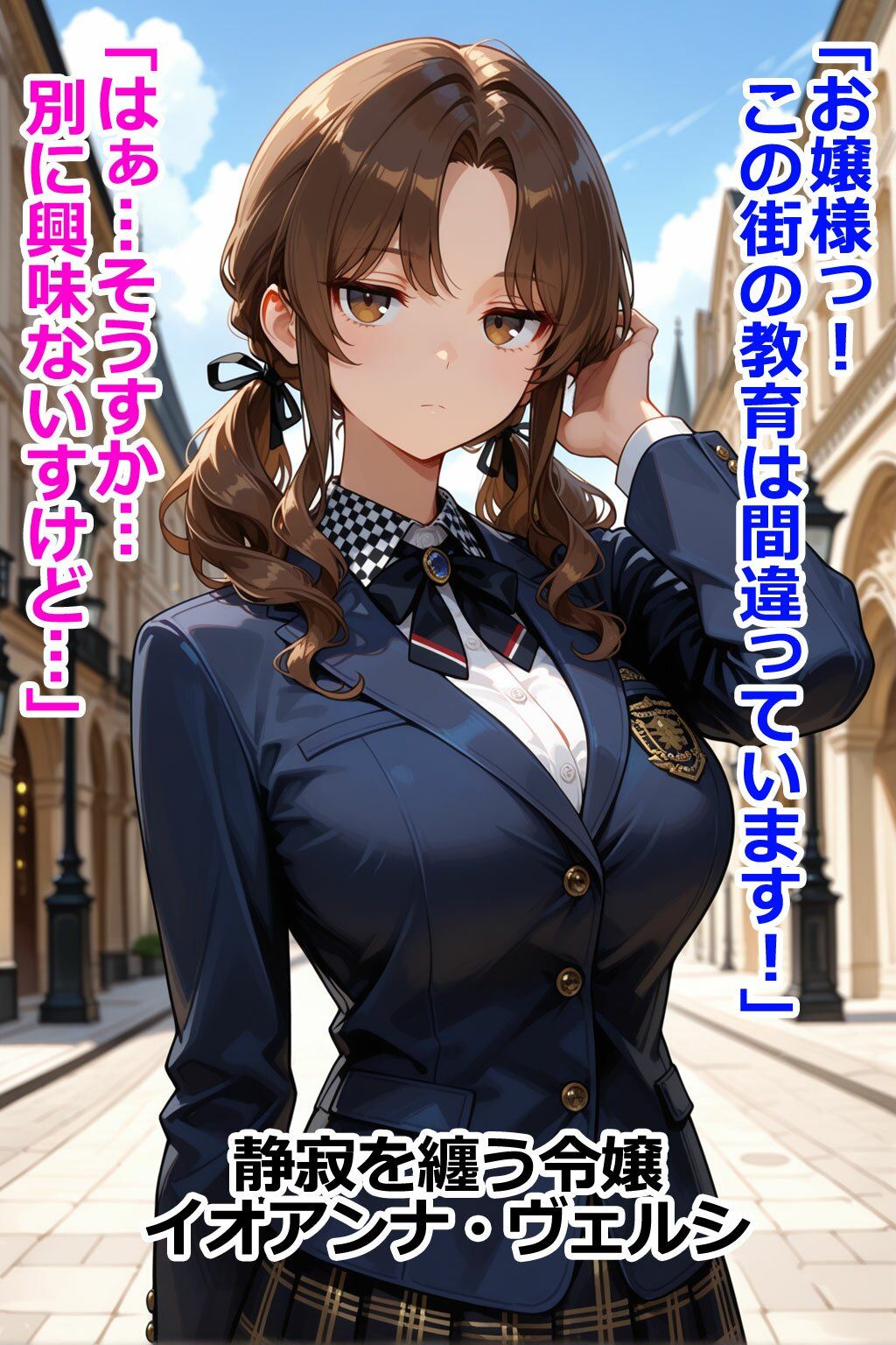 爆乳お嬢様はその男と会話してはいけない 即堕ち2コマ - サンプル画像 6