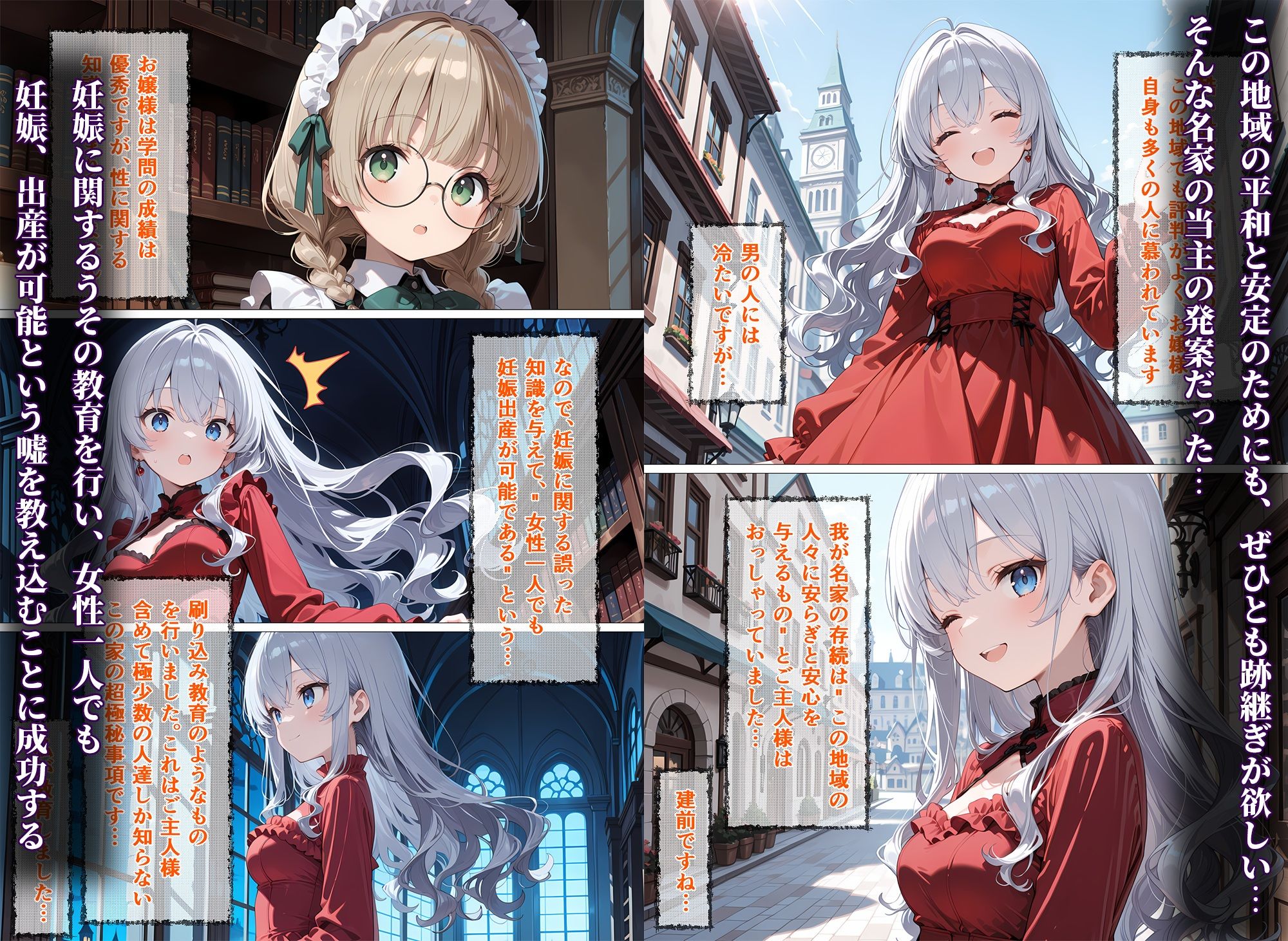 男嫌いの貴族令嬢が妊活した話 - サンプル画像 3