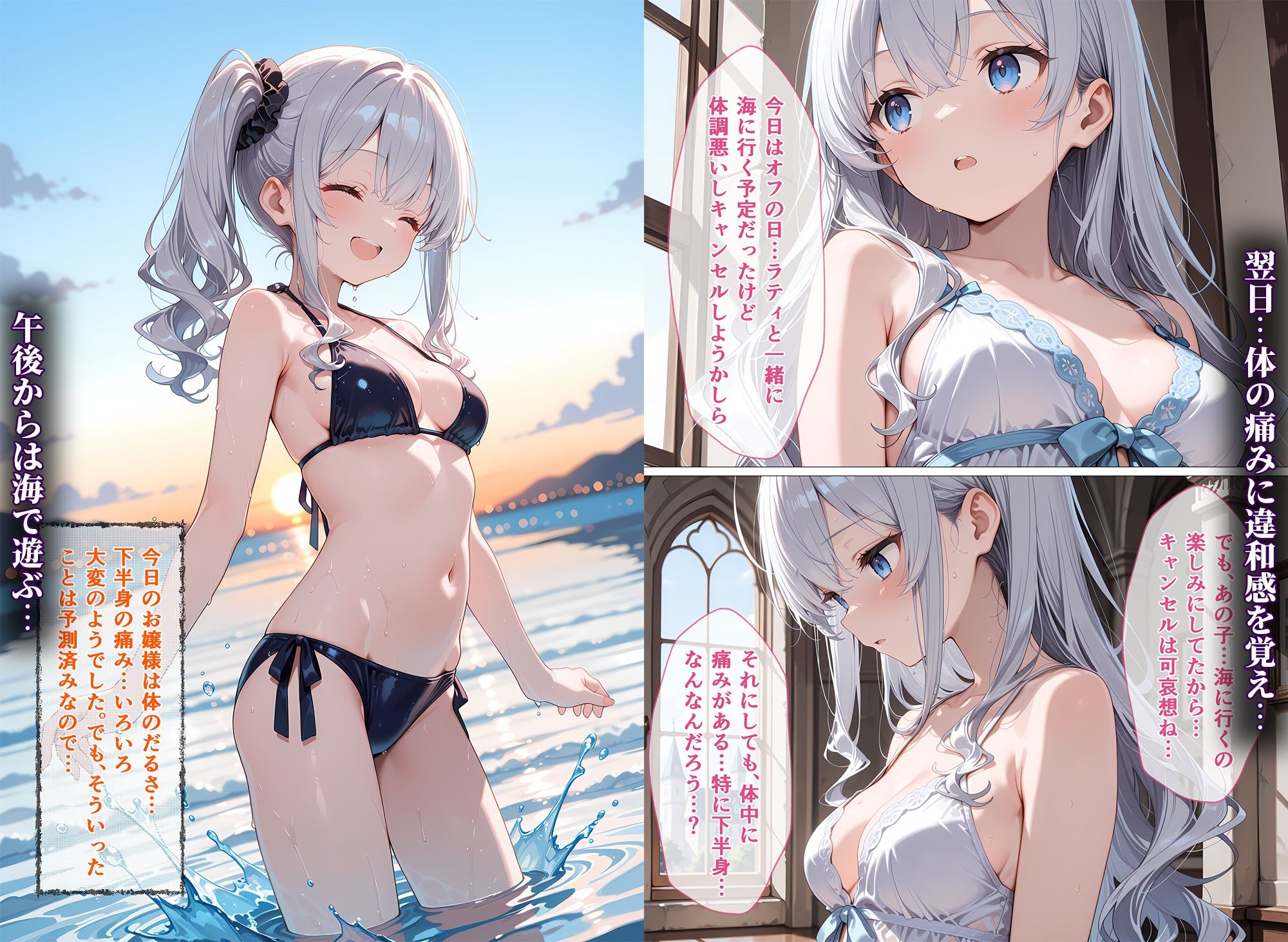 男嫌いの貴族令嬢が妊活した話 - サンプル画像 7