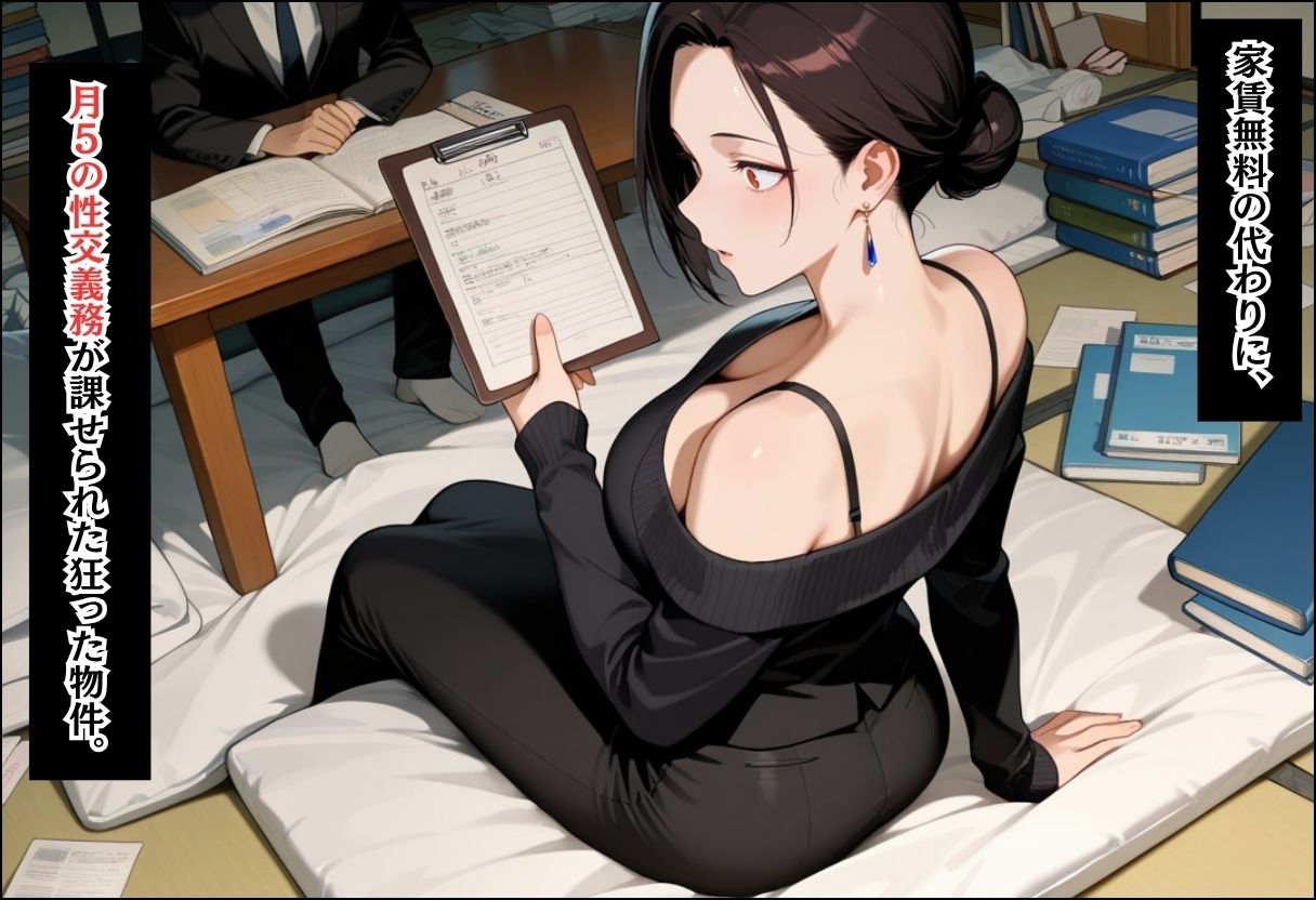 中出ししないと追い出される物件に引っ越した話〜純愛ギャル同棲編〜 - サンプル画像 1