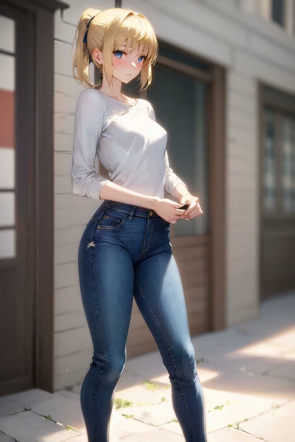 キャラフェチ  騎士王  ジーンズ編 - サンプル画像 2