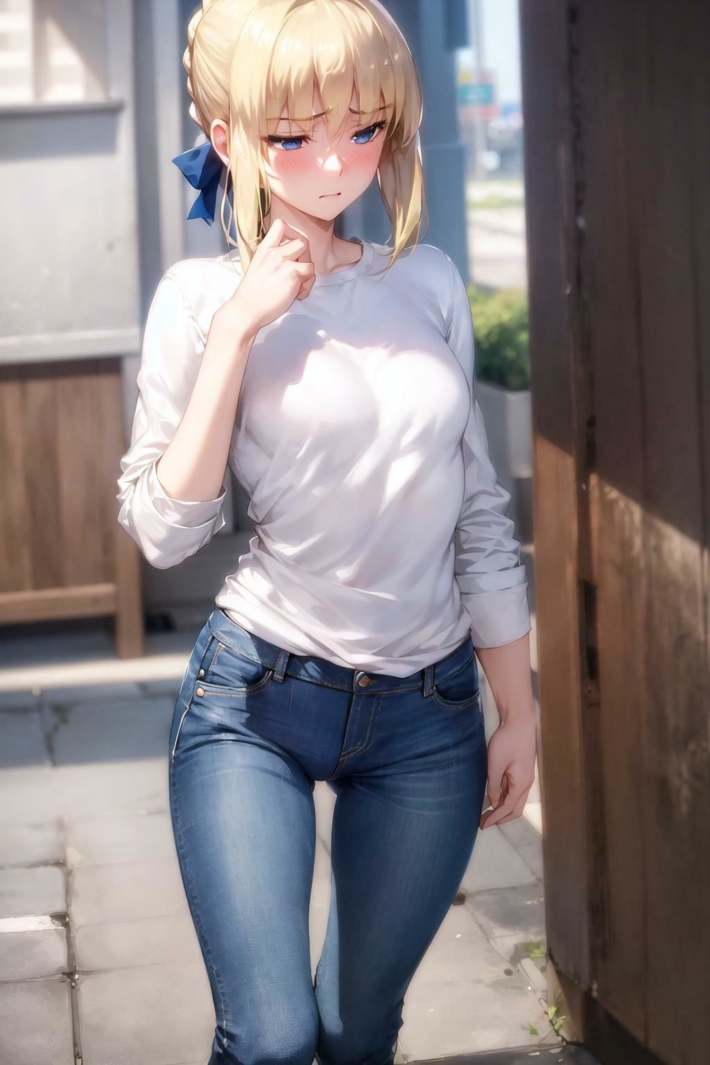 キャラフェチ  騎士王  ジーンズ編 - サンプル画像 4