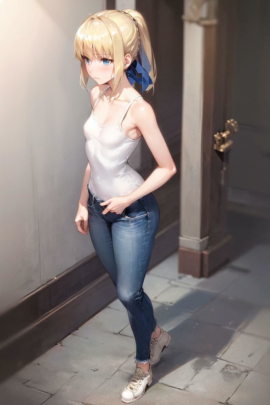 キャラフェチ  騎士王  ジーンズ編 - サンプル画像 5