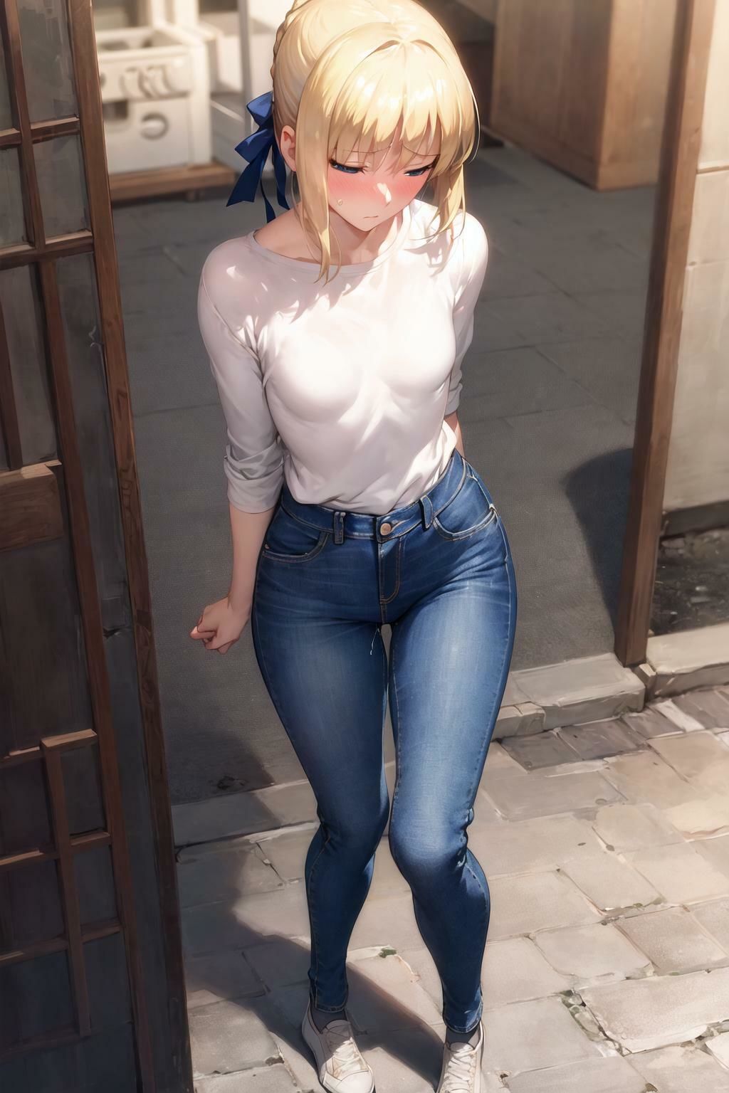 キャラフェチ  騎士王  ジーンズ編 - サンプル画像 7