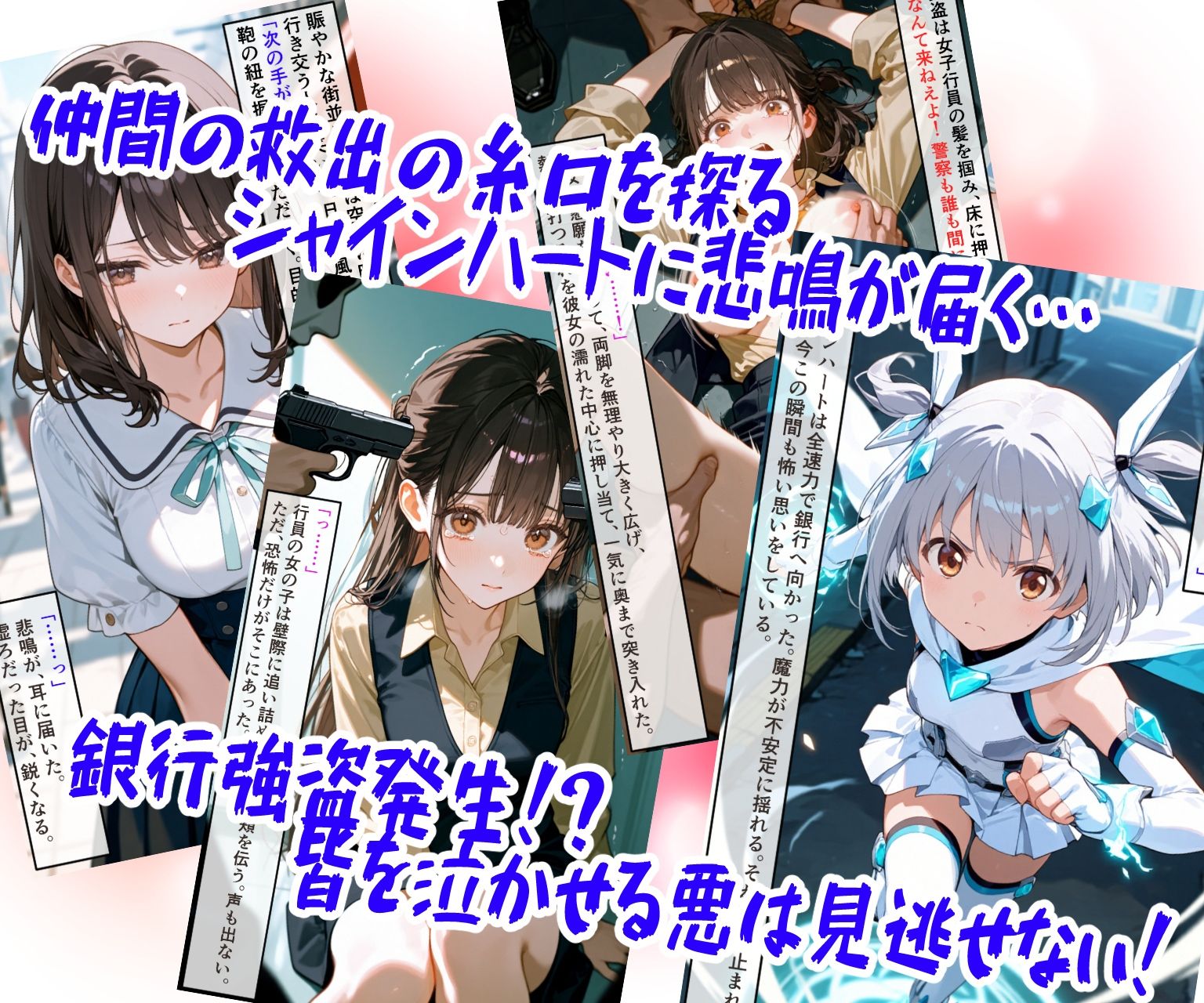 魔法少女シャインハート2 -守るべき人々から犯●れる少女- - サンプル画像 3