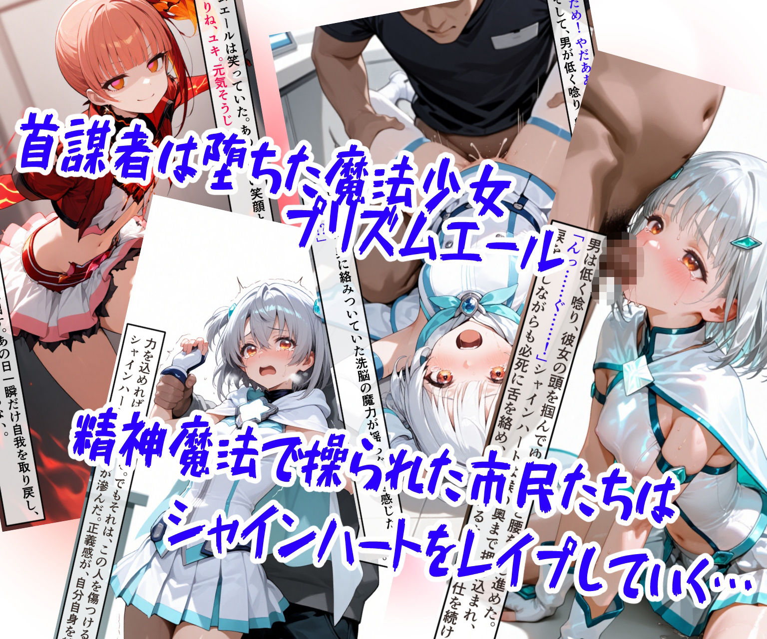 魔法少女シャインハート2 -守るべき人々から犯●れる少女- - サンプル画像 4