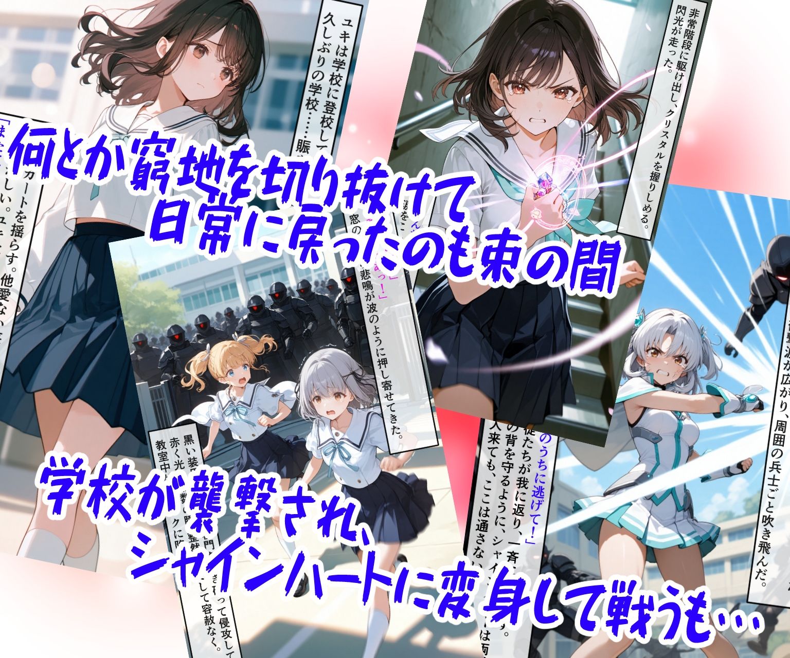 魔法少女シャインハート2 -守るべき人々から犯●れる少女- - サンプル画像 6