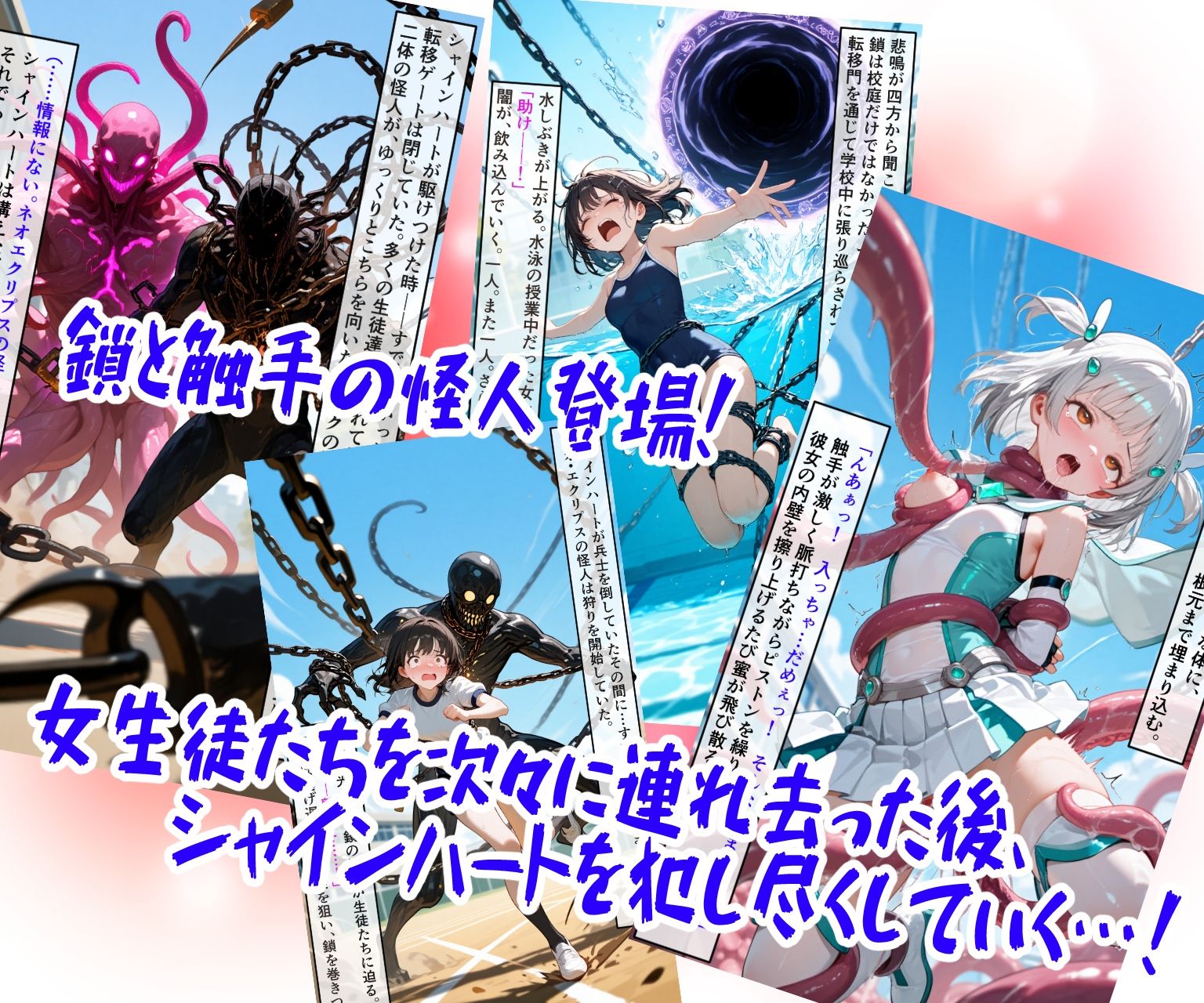 魔法少女シャインハート2 -守るべき人々から犯●れる少女- - サンプル画像 7