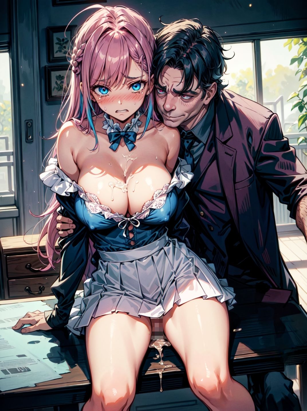 悪徳Pに騙され、芸能人に犯●れた清純派アイドル2 - サンプル画像 4