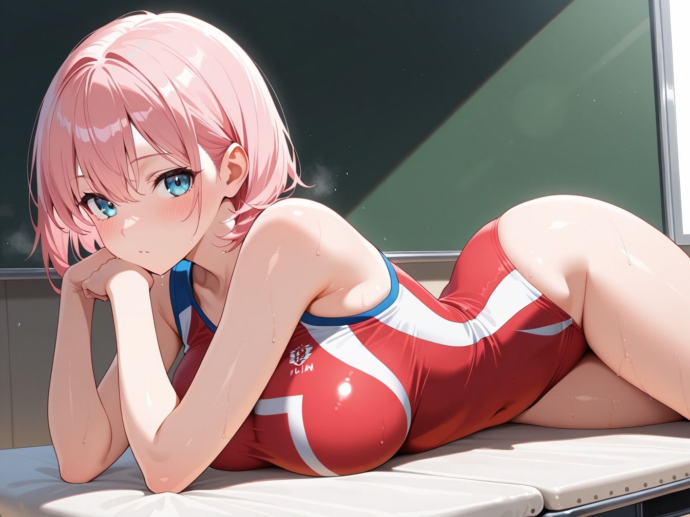 陸上部女子と生ハメSEX 従順な爆乳JKを肉便器にした話 - サンプル画像 1