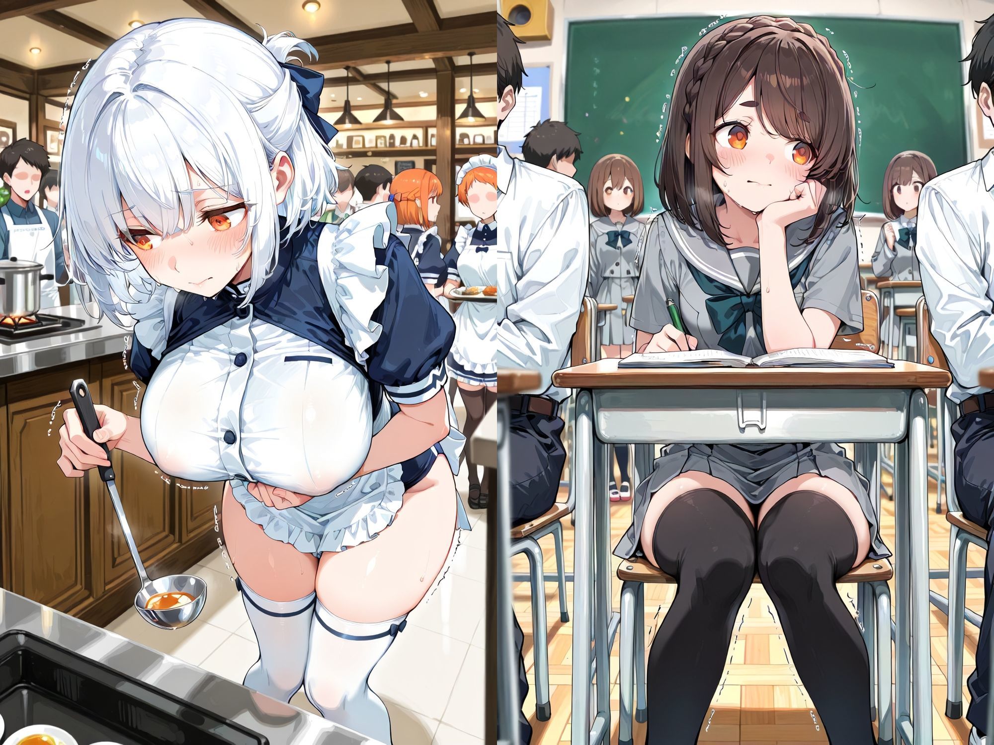 おしっこ図鑑〜覗き見編〜 - サンプル画像 7