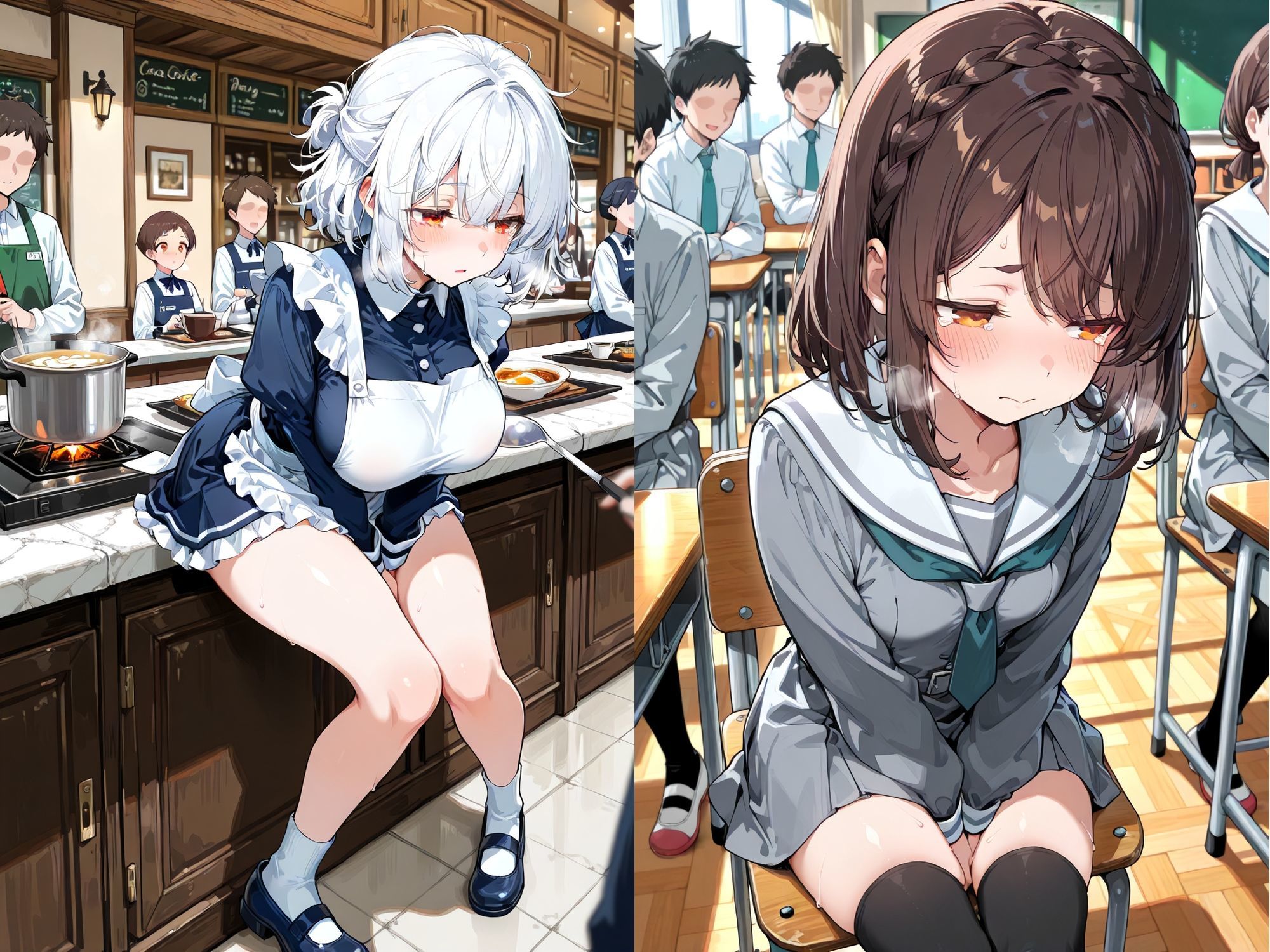 おしっこ図鑑〜覗き見編〜 - サンプル画像 8