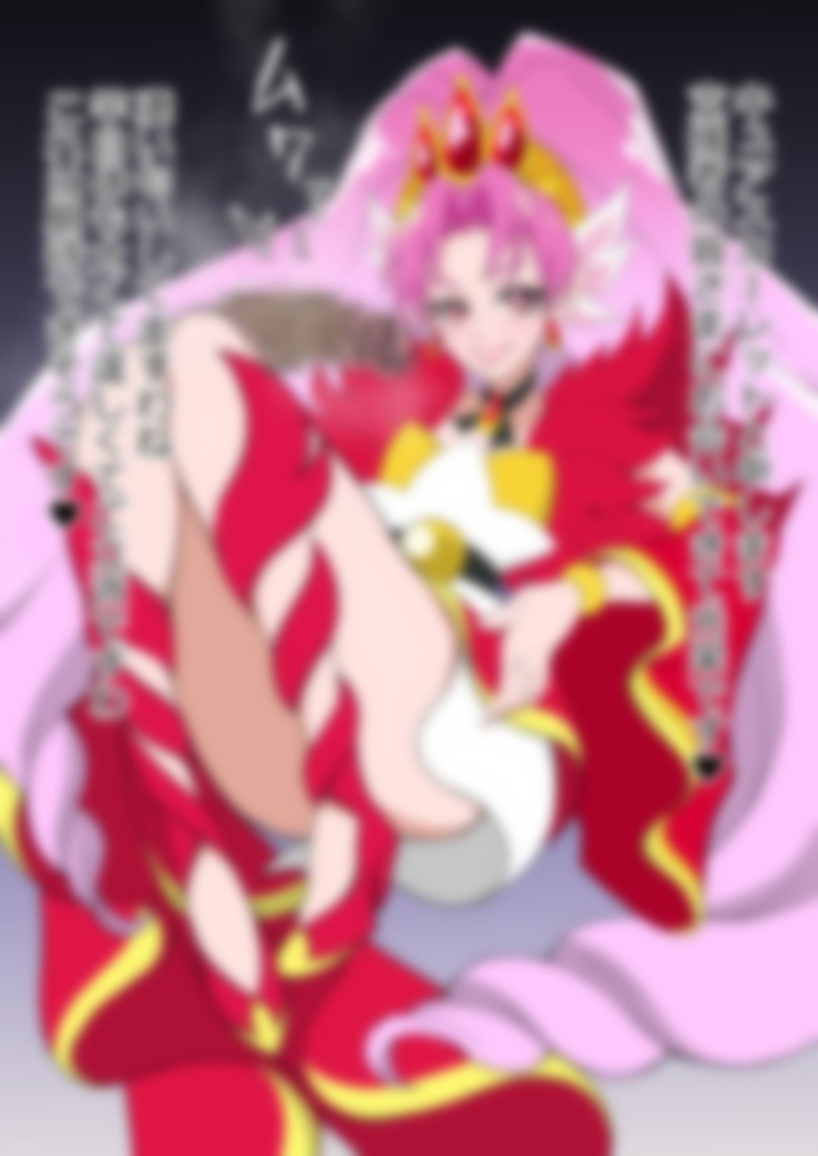 「Go！プリンセスプリ〇ュア」〇ュアスカーレット - サンプル画像 1