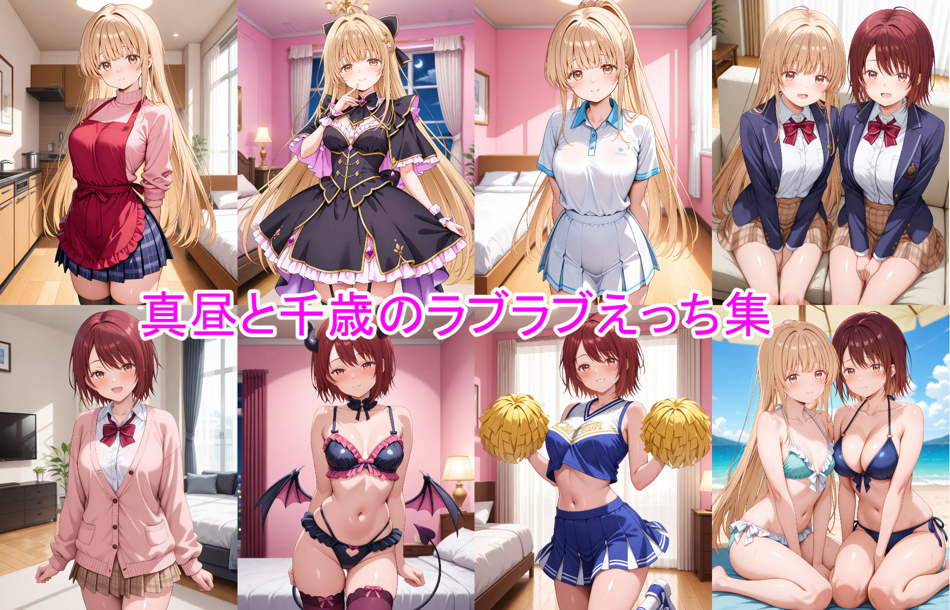 お隣の天使様と友人が大好き！CG ＋ ショートアニメ - サンプル画像 1