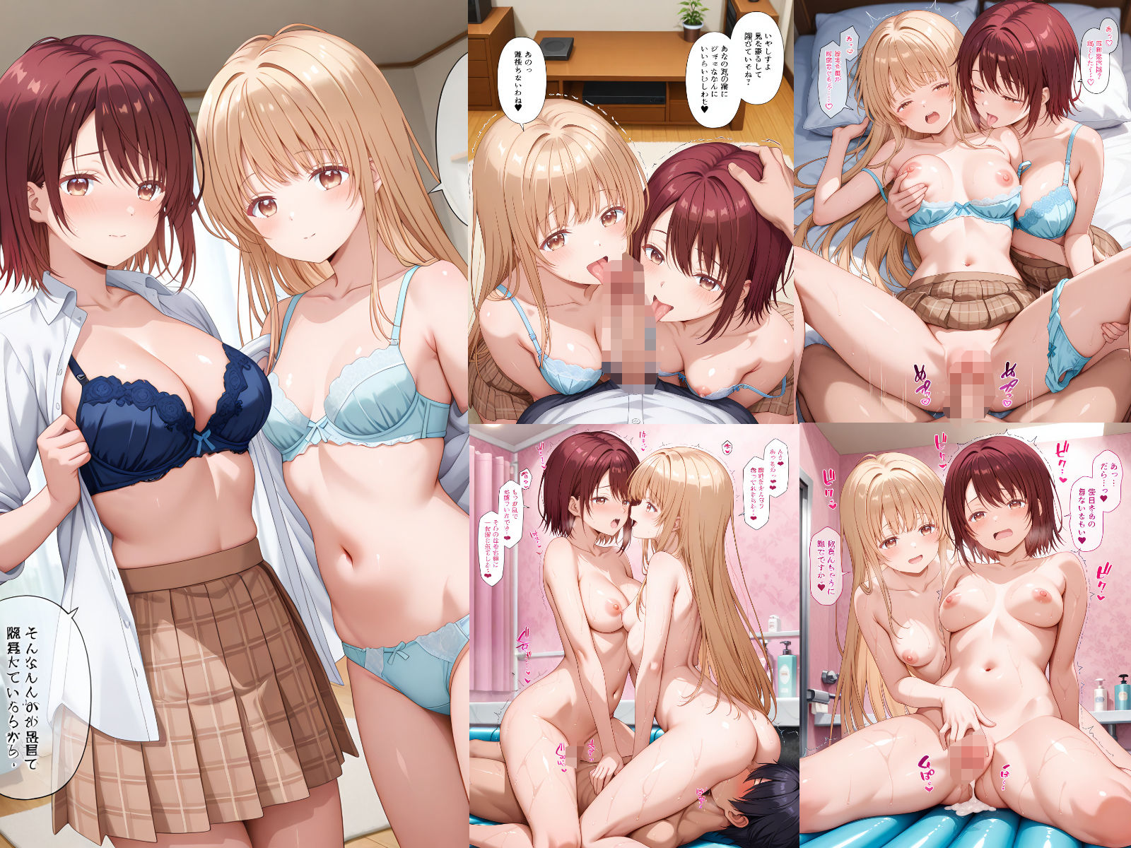 お隣の天使様と友人が大好き！CG ＋ ショートアニメ - サンプル画像 8