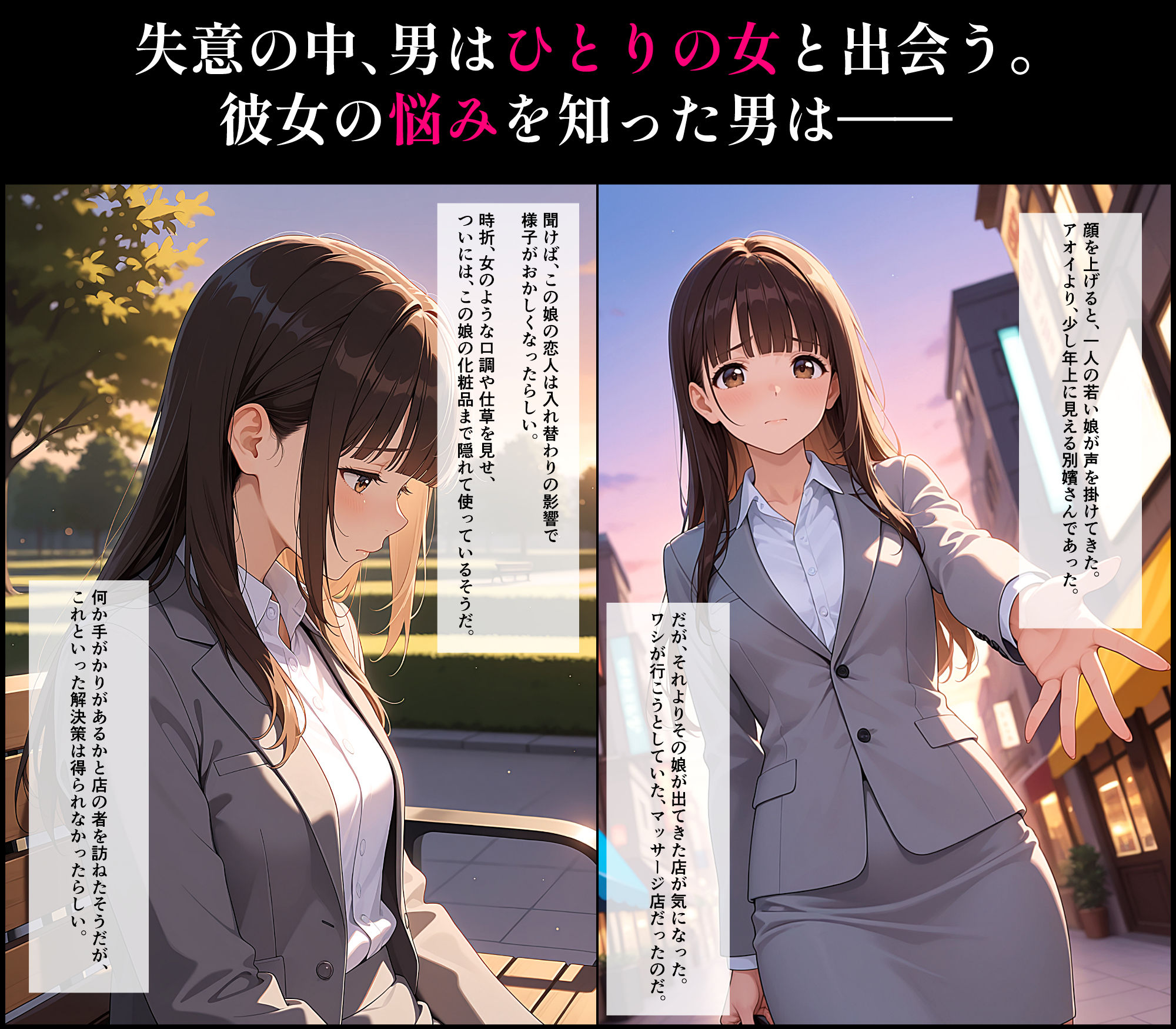 入れ替わりマッサージ店 アナル開発編 - サンプル画像 3