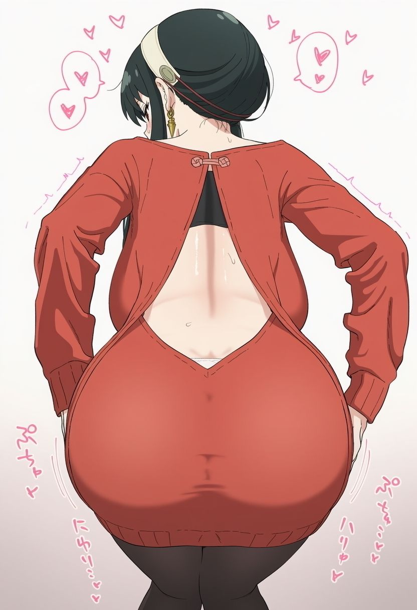 ドスケベ人妻は家族が居ない間におじさんち〇ぽにうっとり… ヨ〇・フォージャー - サンプル画像 9