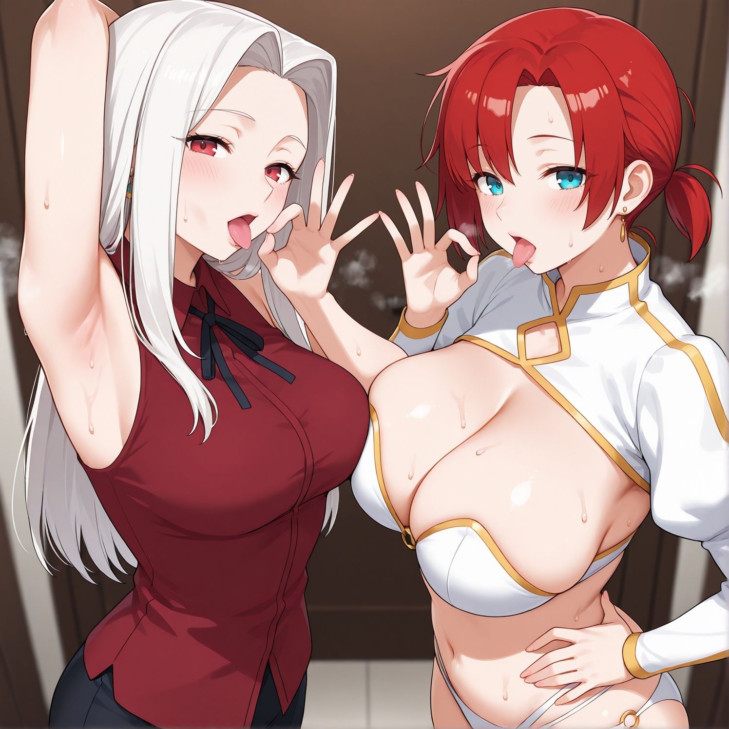 114P_アイリスフィール＆ブーティカにたくさんイカされる - サンプル画像 10