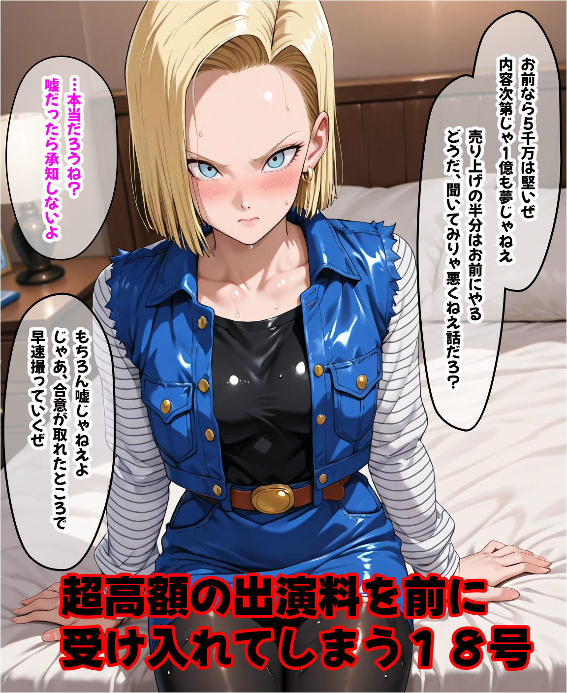 18号、壊されたプライド 〜AV撮影で快楽堕ち〜 - サンプル画像 3