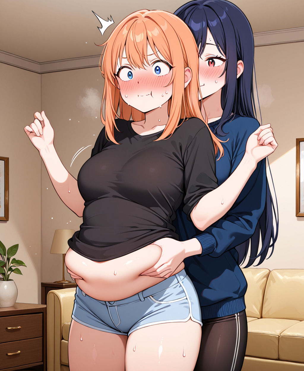 太らせぽっちゃり少女CG 【01】 - サンプル画像 5