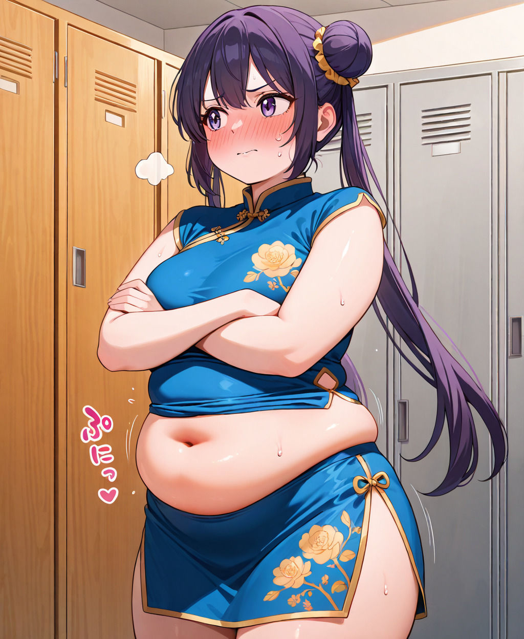 太らせぽっちゃり少女CG 【01】 - サンプル画像 7