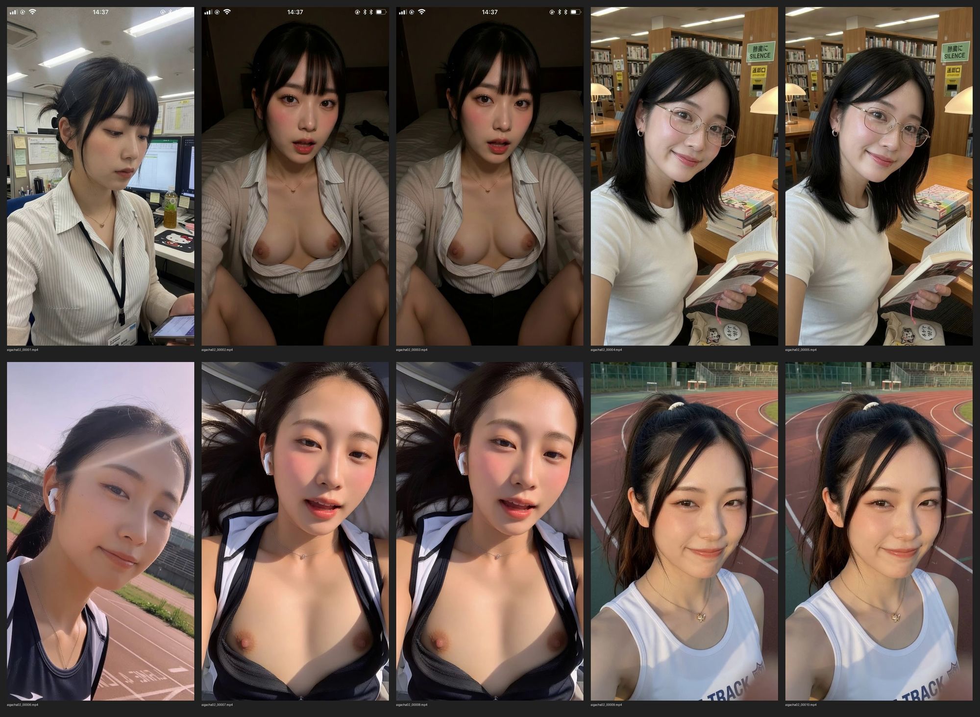 AI動画ガチャ 2  90本 - サンプル画像 1