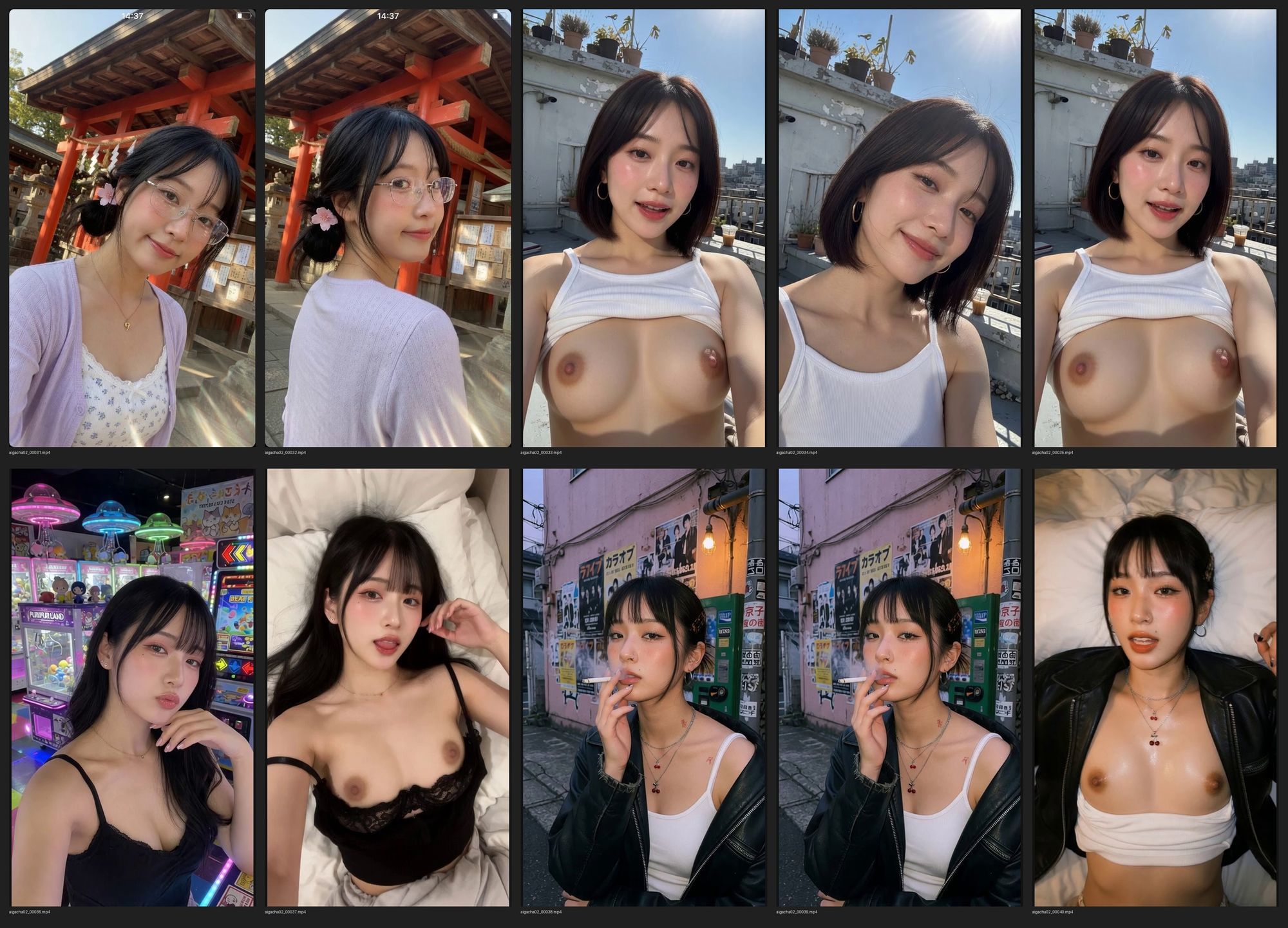 AI動画ガチャ 2  90本 - サンプル画像 4