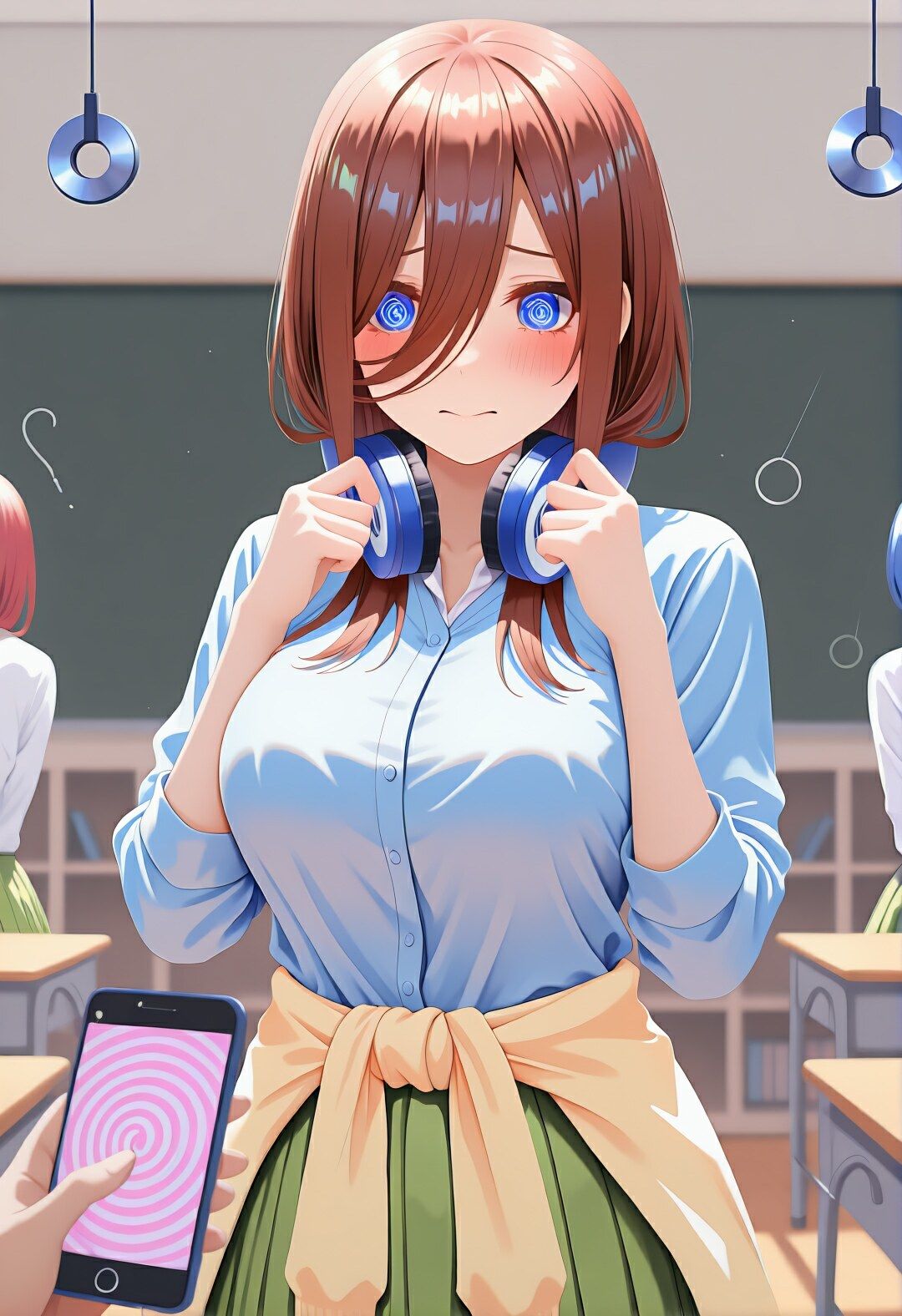 五等分のSEX  学園編  〜中〇三玖の場合〜 - サンプル画像 2