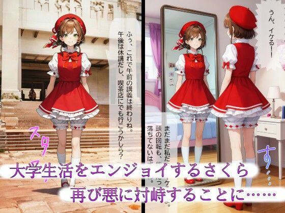 純白の継承者「さくら」奪われし力と肉体（前編）〜逆転失敗、止まらない吸収〜 - サンプル画像 1