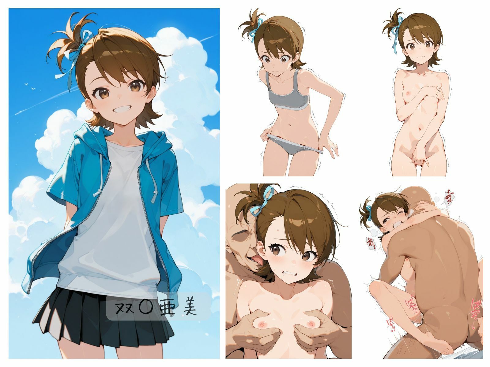 シアターアイドル全裸図鑑 7○5AS編Side-A - サンプル画像 5